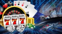 Diñeiro fronte do casino